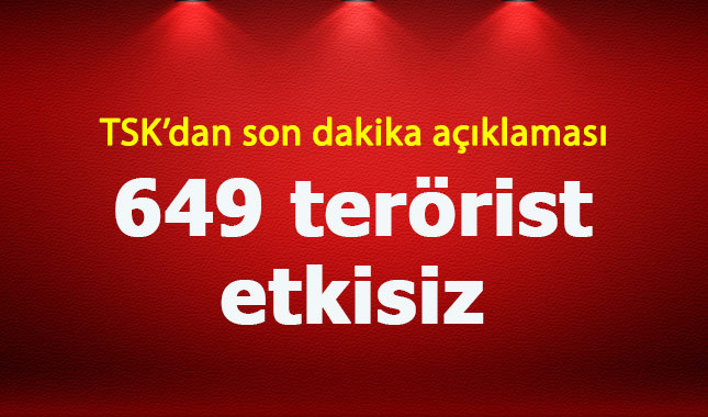 TSK'dan son dakika Zeytin Dalı Harekatı açıklaması