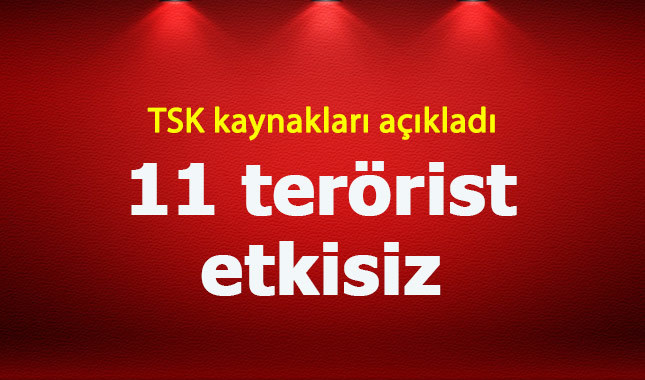 TSK'dan son dakika operasyon açıklaması