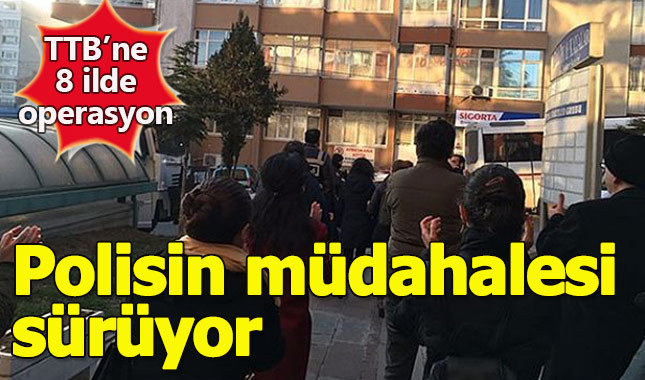 TTB merkezlerindeki arama işlemleri devam ediyor