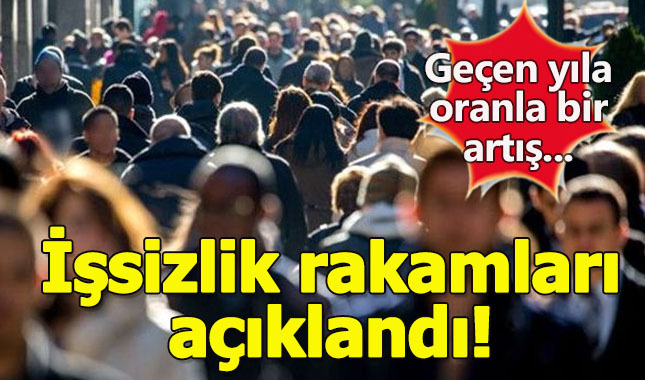 TÜİK, işsizlik rakamlarını açıkladı