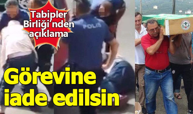 Tabipler Birliği'nden Giresun'daki olaya ilişkin açıklama