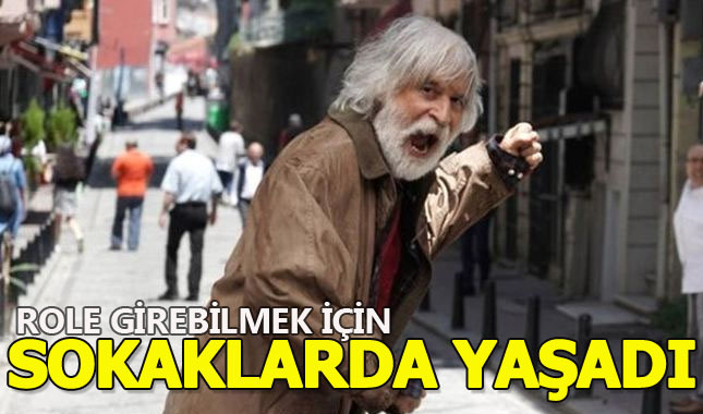 Taner Barlas, role girmek için sokaklarda yatıp kalktı