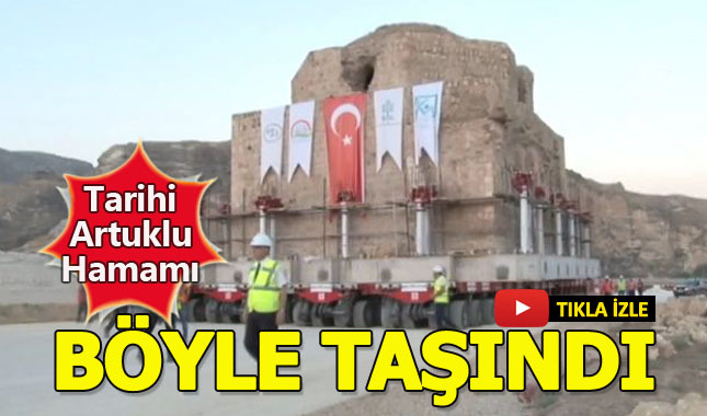 Tarihi öneme sahip Artuklu Hamamı taşınıyor