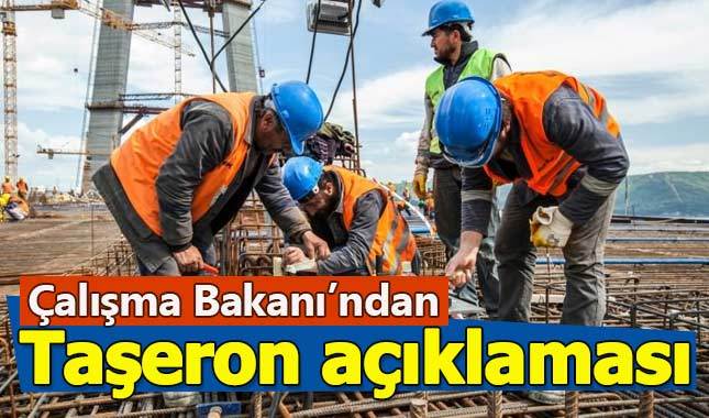 Taşeron işçiler ne zaman kadrolu olacak - taşeron yasası ne zaman çıkacak - Bakandan müjde