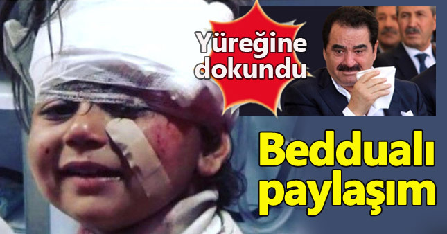 Tatlıses'ten Suriyeli kız için beddualı paylaşım!