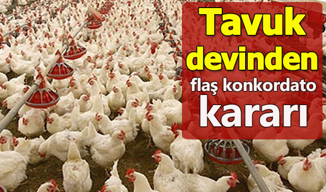 Tavuk devi Keskinoğlu'ndan flaş konkordato kararı