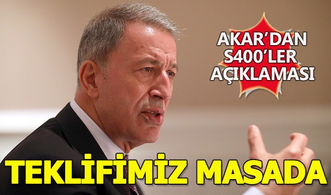 Teklifimiz, Amerikalıların masasında