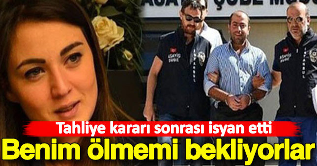 Tekmeci saldırgan tahliye edildi, Ayşegül Terzi isyan etti