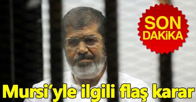 Temyiz Mahkemesi Mursi'nin idam kararını bozdu