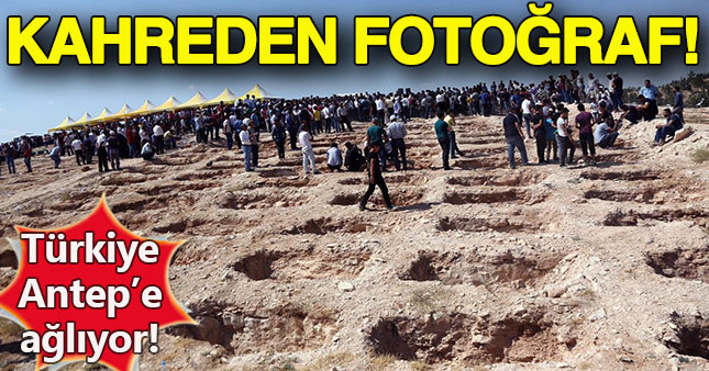 Terör şehitleri toprağa veriliyor