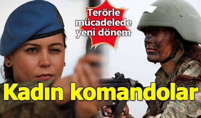 Terörle mücadelede 'kadın komando' dönemi