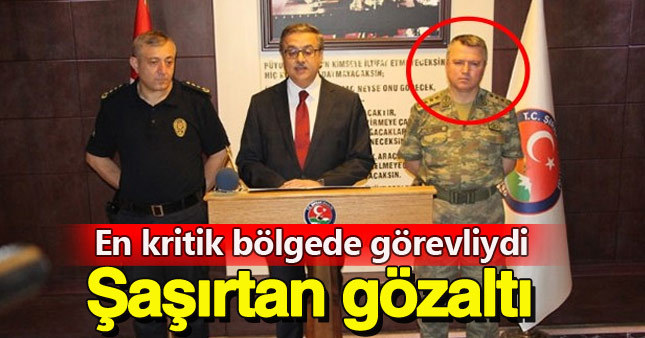 Terörle mücadelenin kritik ismi FETÖ'den gözaltına alındı