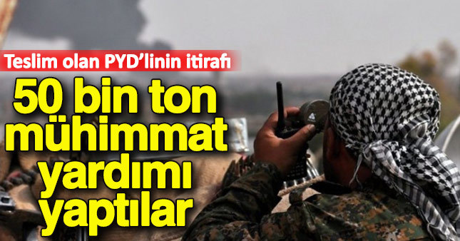 Teslim olan PYD'liden çarpıcı itiraflar