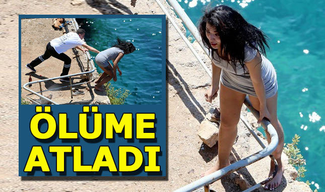 Tişörtünden yakalanan 23 yaşındaki kız inadına falezlerden ölüme atladı