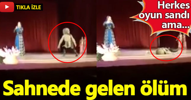 Tiyatro sahnesinde gelen ölüm