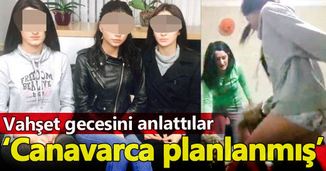 Trabzon'da darp edilen kızlardan açıklama