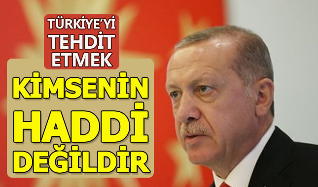 Trabzon'da konuşan Erdoğan'dan sert ABD mesajları
