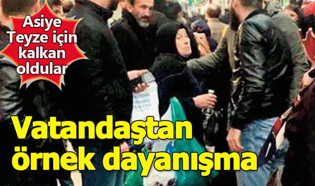 Trabzonlu vatandaşların dayanışması alkış aldı