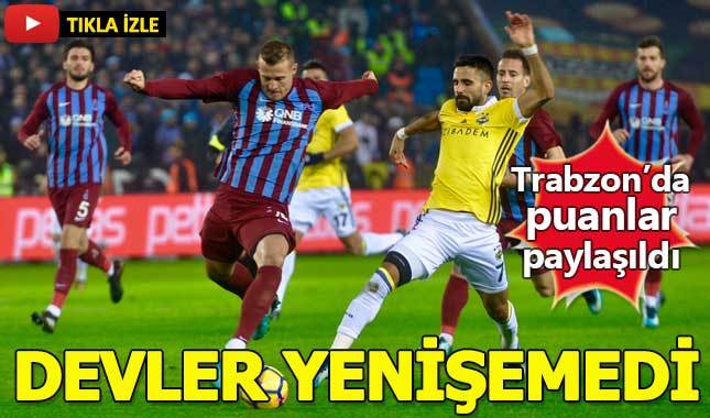 Trabzonspor 1-1 Fenerbahçe Geniş Maç Özeti beIN Sports