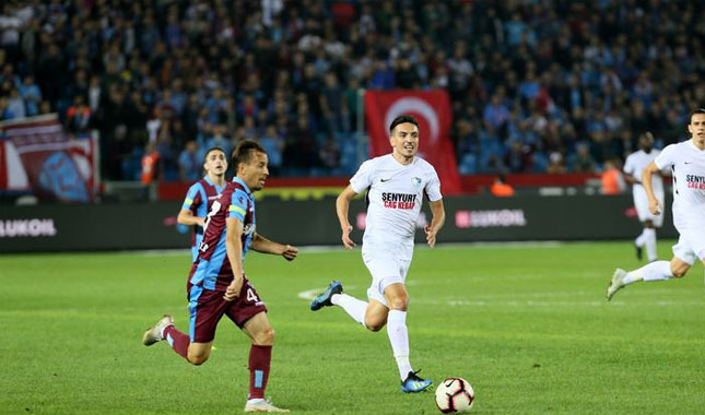 Trabzonspor evinde 1 puana razı oldu
