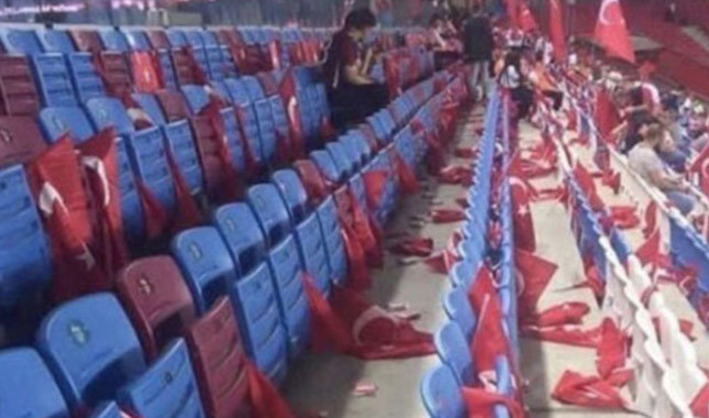 Trabzonspor'dan bayrak tepkisi