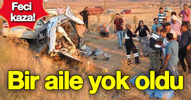 Trafik kazasında 3 kişi öldü