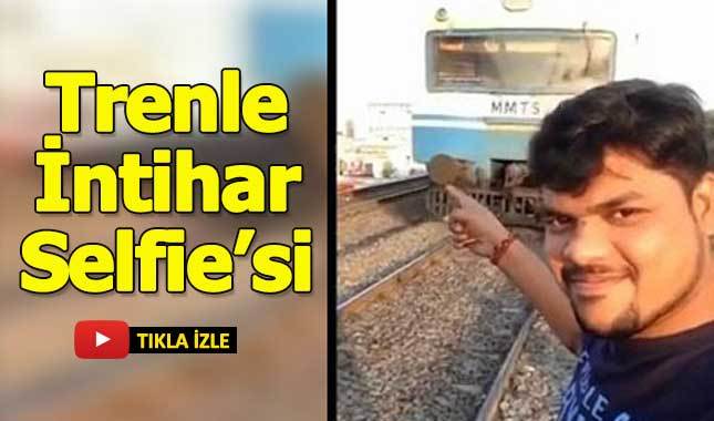 Tren ile Selfie çeken adamın beklenen sonu!