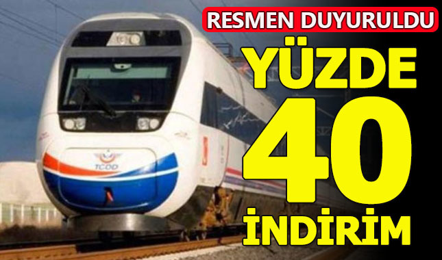 Trenkart'la YHT'lerde yüzde 40'a varan indirim