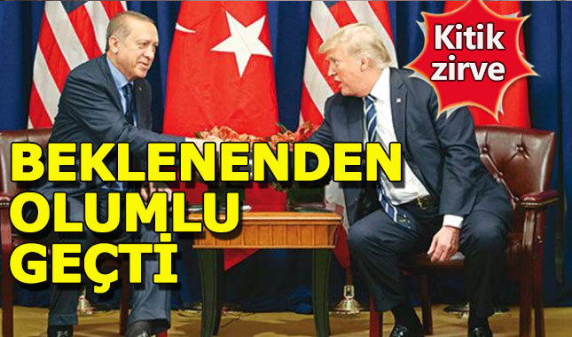 Trump, Erdoğan'ı göklere sığdıramadı