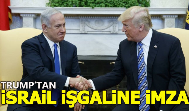 Trump, Golan Tepeleri kararnamesini imzaladı