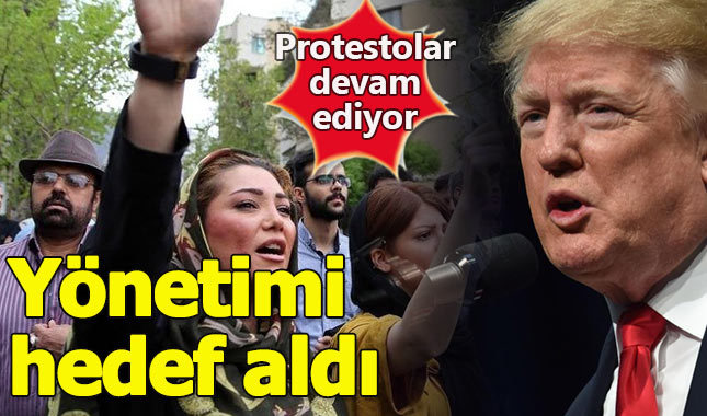 Trump, İran'daki olayları yakından takip ediyor