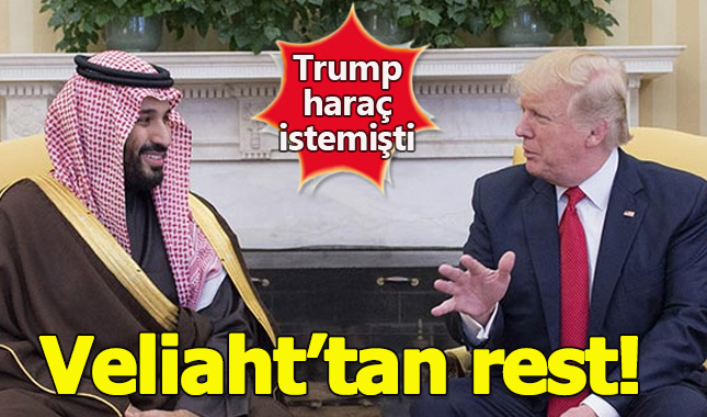 Trump haraç istemişti! Suudi Arabistan'dan rest geldi!