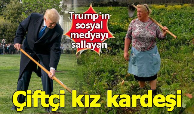 Trump'ın 'Çiftçi Kız Kardeşi' Sosyal Medyayı Salladı!