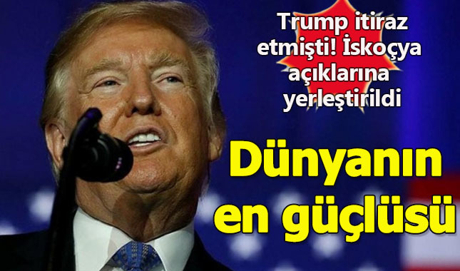 Trump itiraz etmişti! Dünyanın en güçlü rüzgar türbini İskoçya açıklarına yerleştirildi