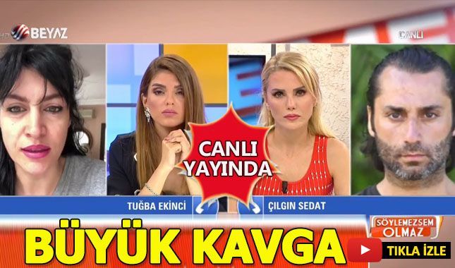 Tuğba Ekinci ile Çılgın Sedat'ın "Terbiyesiz" atışması!