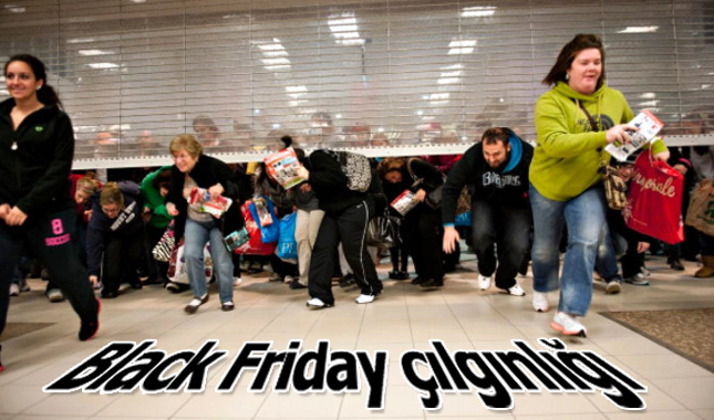 Tüm dünyada Black Friday çılgınlığından resimler görseller