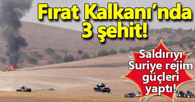 Türk askerlerini Esad'ın uçakları şehit etti