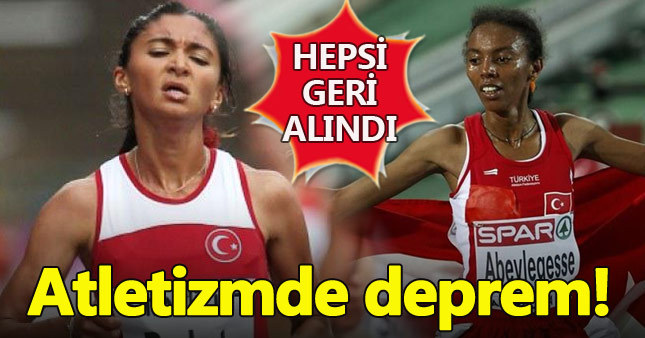 Türk atletizminde doping skandalı