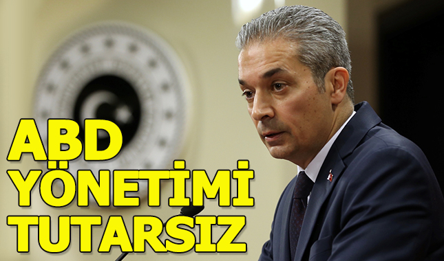 Türkiye, ABD'ye çok sert tepki gösterd