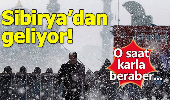 Türkiye, Sibirya soğuğu etkisi altına girecek