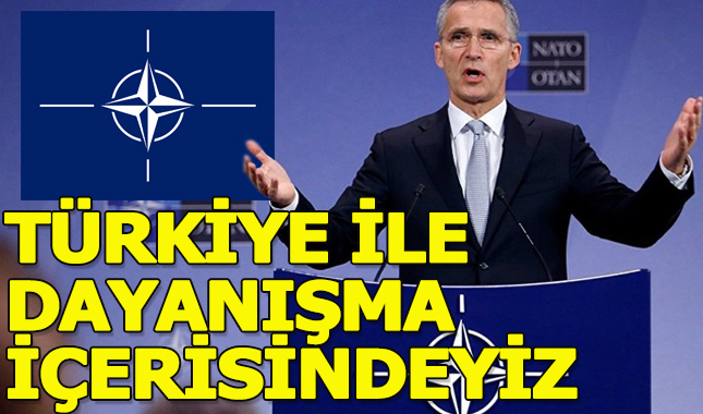 Türkiye ile dayanışma içindeyiz