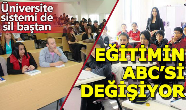 Türkiye'de eğitimin 'ABC'si yeniden yazılıyor