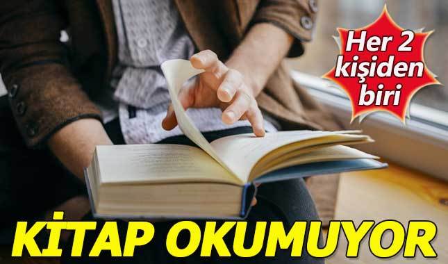 Türkiye'de her 2 kişiden biri kitap okumuyor