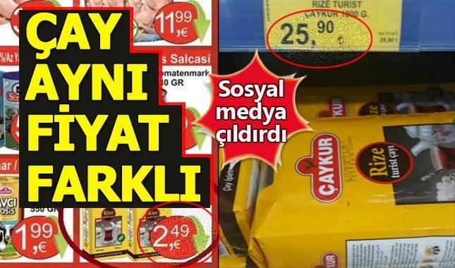 Türkiye'de üretilen çay Almanya'da çok daha ucuza satılıyor