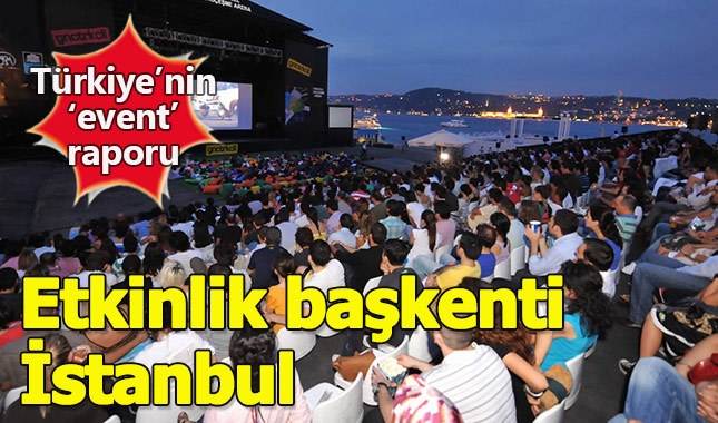 Türkiye'nin 'etkinlik başkenti' İstanbul