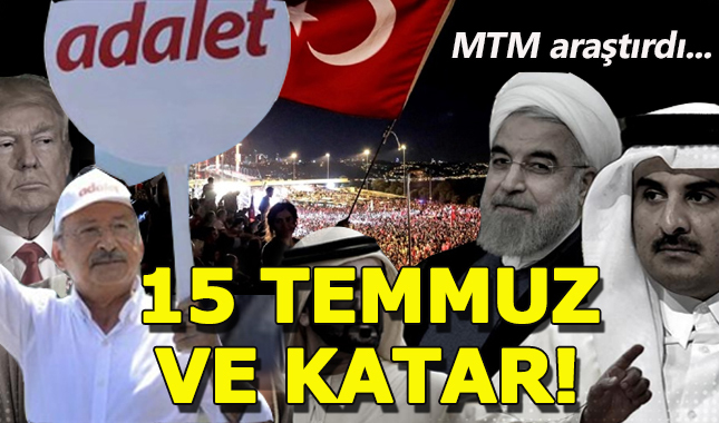 Türkiye'nin gündeminde 15 Temmuz darbe ve Katar krizi vardı