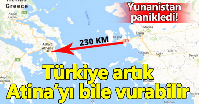 Türkiye'nin milli füzesi KAAN Yunanistan'ı korkuttu
