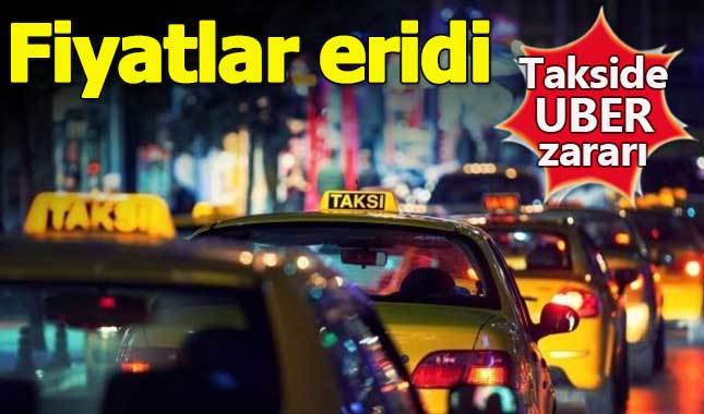 UBER krizi sarı taksinin değerini düşürdü