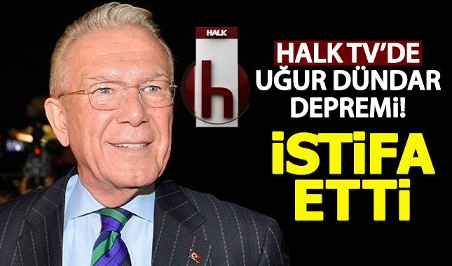 Uğur Dündar Halk TV'den istifa etti