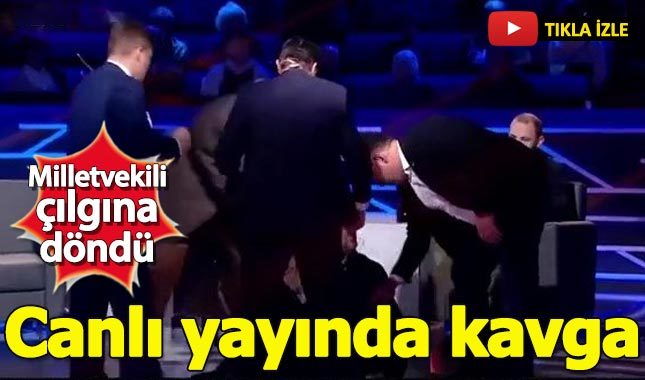 Ukraynalı milletvekili canlı yayında delirdi